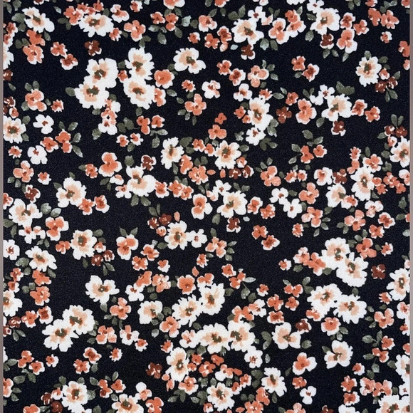 Socialite Curve Blouse Floral Short Sleeve Baby Doll Top Size 5x Bohemian Spring - Picture 2 of 6